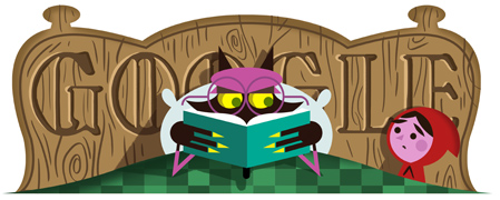 Brothers Grimm Google Logo