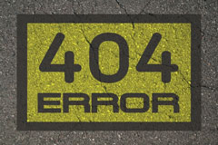 404 error