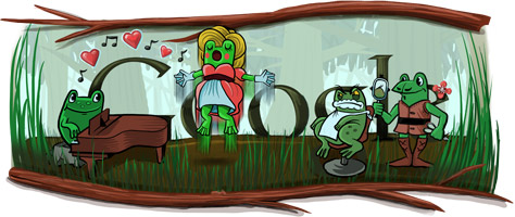 Gioachino Rossini Google Logo