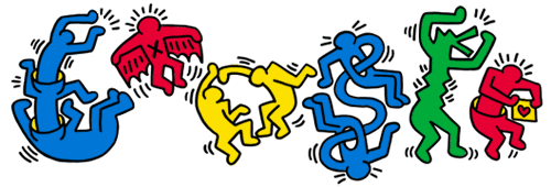 Keith Haring Google Doodle
