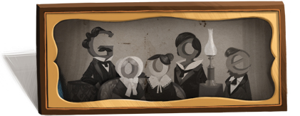 Louis Daguerre Google Logo