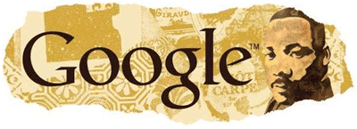 Martin Luther King Google Logo 2009