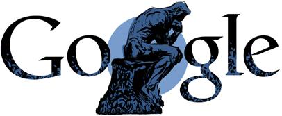 Google Auguste Rodin Logo