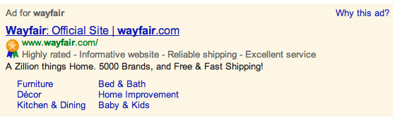 Google AdWords With Trusted Stores Badge