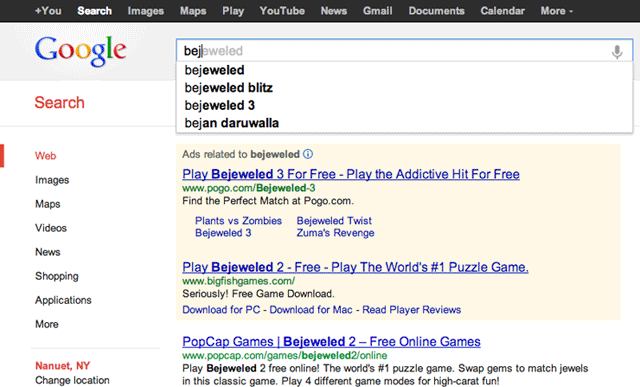 AdWords Background Color Change