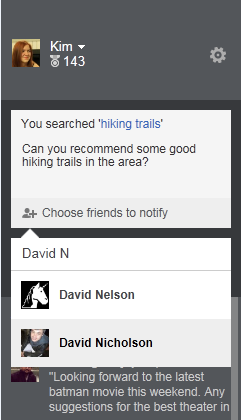 Bing Facebook Tagging