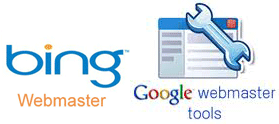 Google or Bing Webmaster Tools