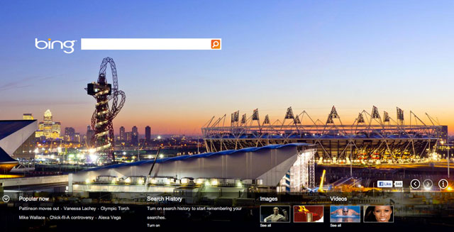 Bing London Olympics Theme