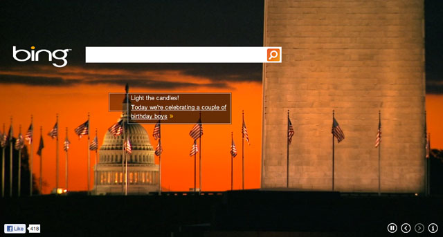 Bing Presidents Day