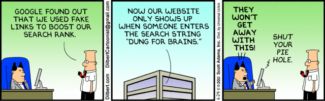 Dilbert Google Paid Links
