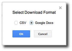Export Google Webmaster Tools Data To Google Spreadsheets
