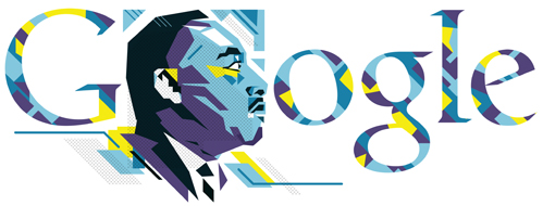 Google Martin Luther King day logo