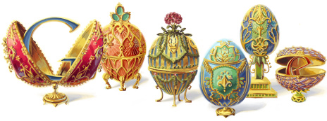 Google Fabergé Egg Doodle