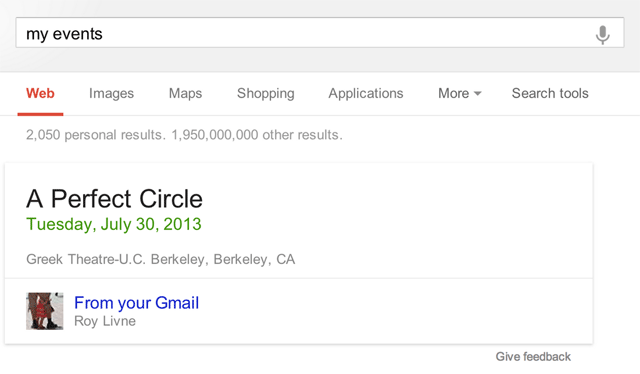 Gmail Ticket Search