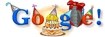 Google's 10th Birthday Logo