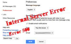 Google Webmaster Tools Notifications Bug