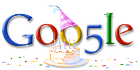 Google's 5th Birthday Logo