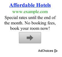 Google AdSense Arrows