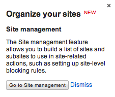cGoogle AdSense Site Management Beta