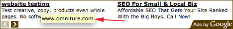 Google AdSense Title Tip