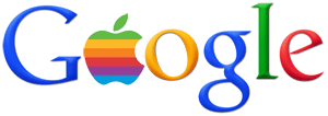 Google Apple Logo - Steve Jobs