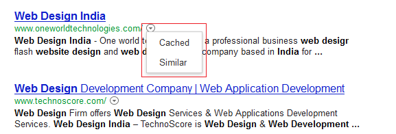 Cache & Similar UI