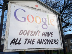 Google Church Answers