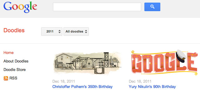 Google Doodles
