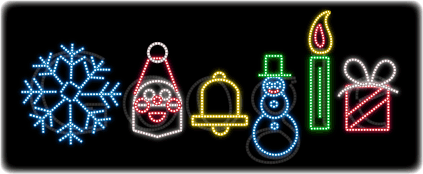Google's Happy Holidays Logo