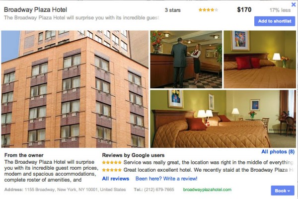 hotel details
