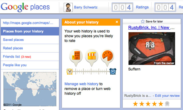 Google Hotpot