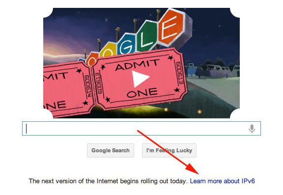 google ipv6