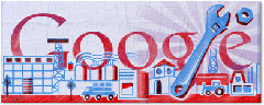 Google Labor Day Logo