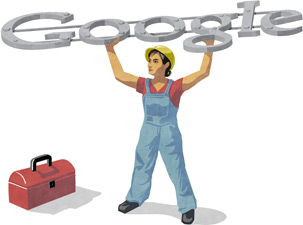 Labour Day Google Logo