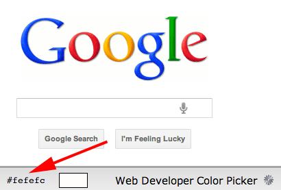 Google Logo Offwhite