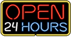 open 24 hours