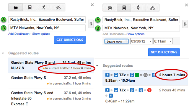 Google Maps Traffic