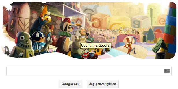God Jul fra Google