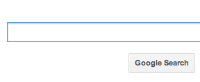 Google Missing Cursor