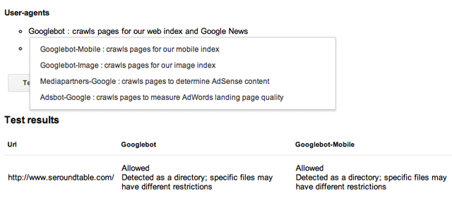 Googlebot Mobile Crawler Test