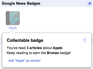 Apple News Google NEws Badge