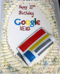 Google News Cake