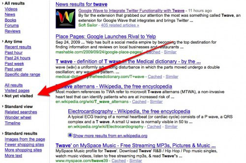 Google Not Visited Yet
