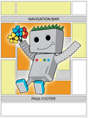 google page layout