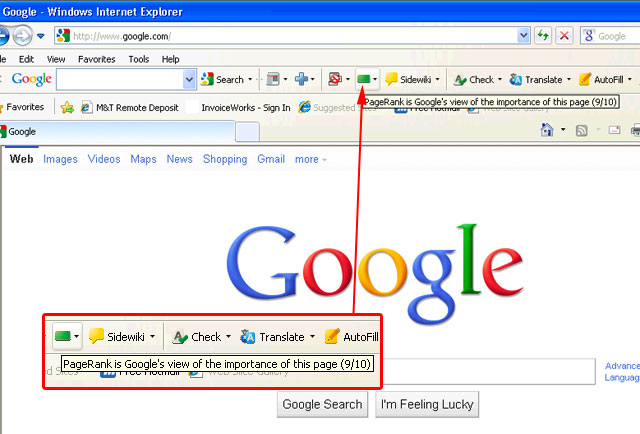 Google PageRank 9
