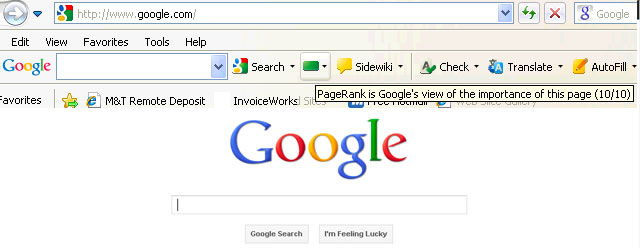 Google PageRank 10 Fix