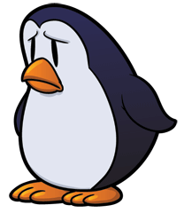 Google Penguin Sad
