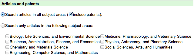 Google Scholar Old