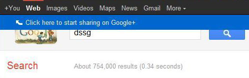 Google Search Box Blue Cover
