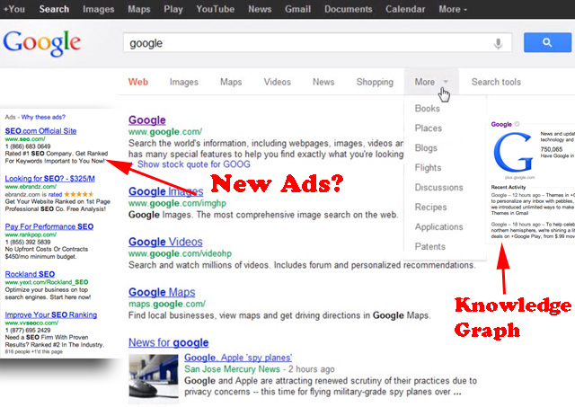Google Top Down Navigation